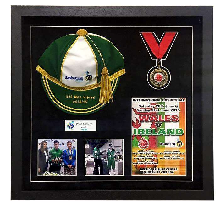 Sports Cap Presentation Frame - The Quality Framing Company & Imaging Services