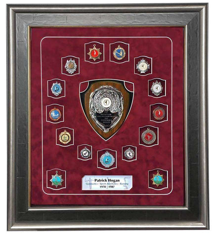 Shield Sports Medal Frame - The Quality Framing Company & Imaging Services