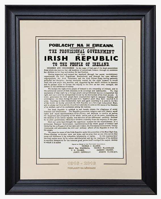 The Proclamation (1916-2016) - The Quality Framing Company & Imaging Services
