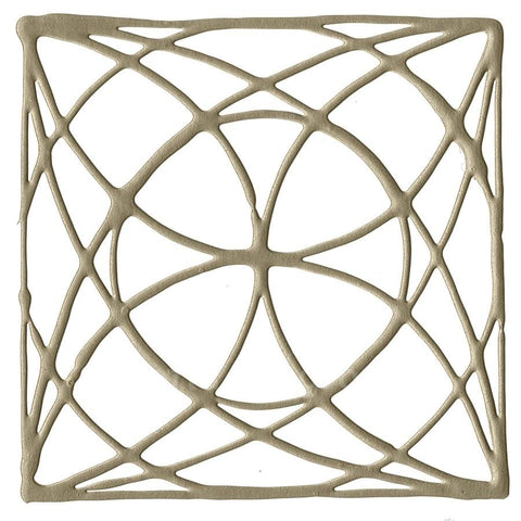 DecoGraph A in Antique Gold 16x16 - The Quality Framing Company & Imaging Services