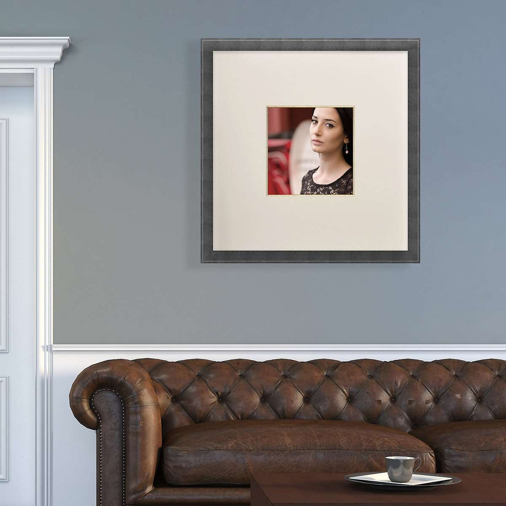 Extra-Wide Mount on a Portrait Photo - The Quality Framing Company & Imaging Services