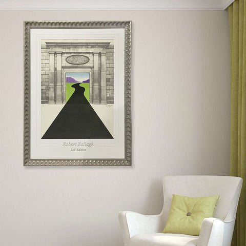 A Robert Ballagh Ltd Ed in a Silver Handfinished Frame - The Quality Framing Company & Imaging Services