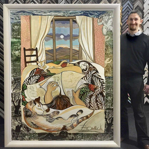 Artwork framed for Pauline Bewick - The Quality Framing Company & Imaging Services