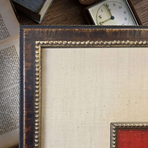 A Frame designed for a 5 Star Hotel (with hand embellished art) - The Quality Framing Company & Imaging Services