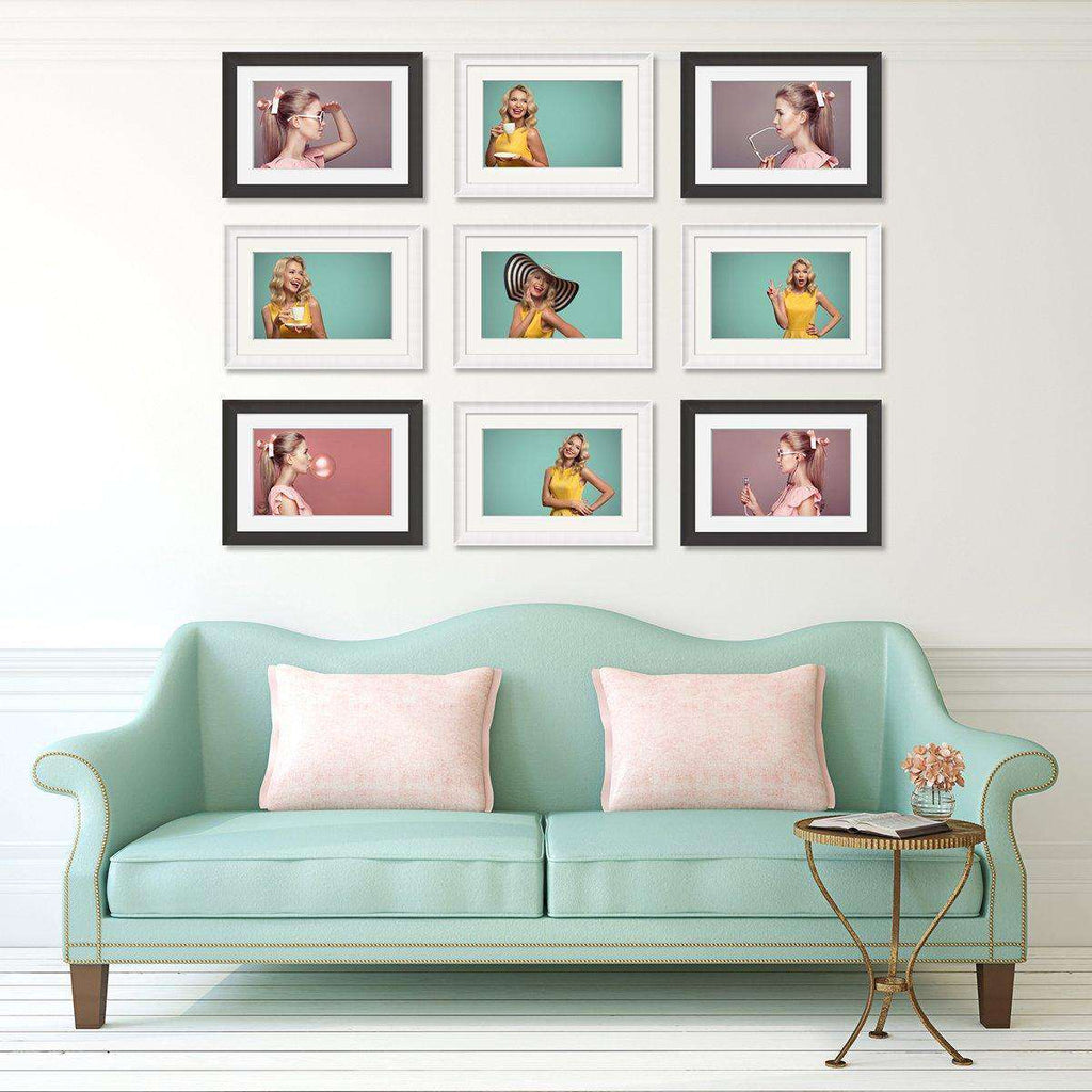 Modern Frame Decor 9 set Frame Collection - The Quality Framing Company & Imaging Services
