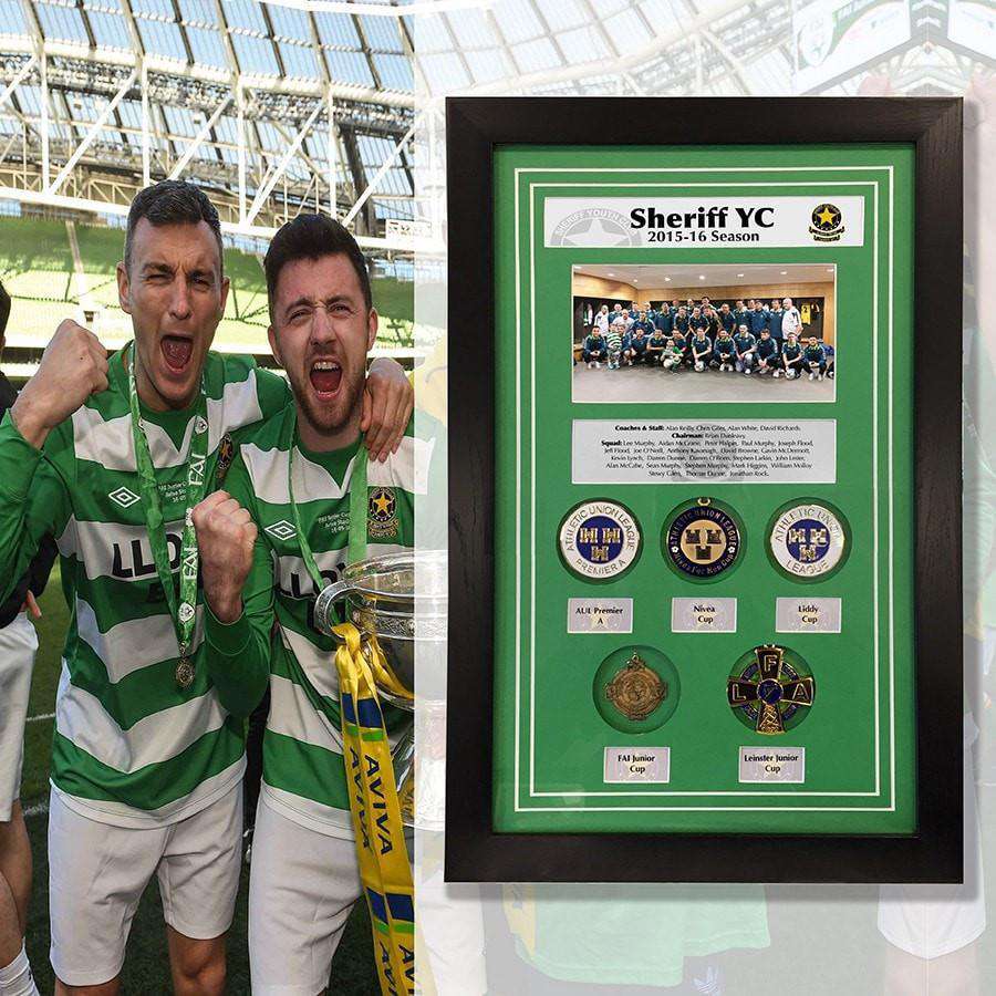 Sherrif Street Club Medals - The Quality Framing Company & Imaging Services