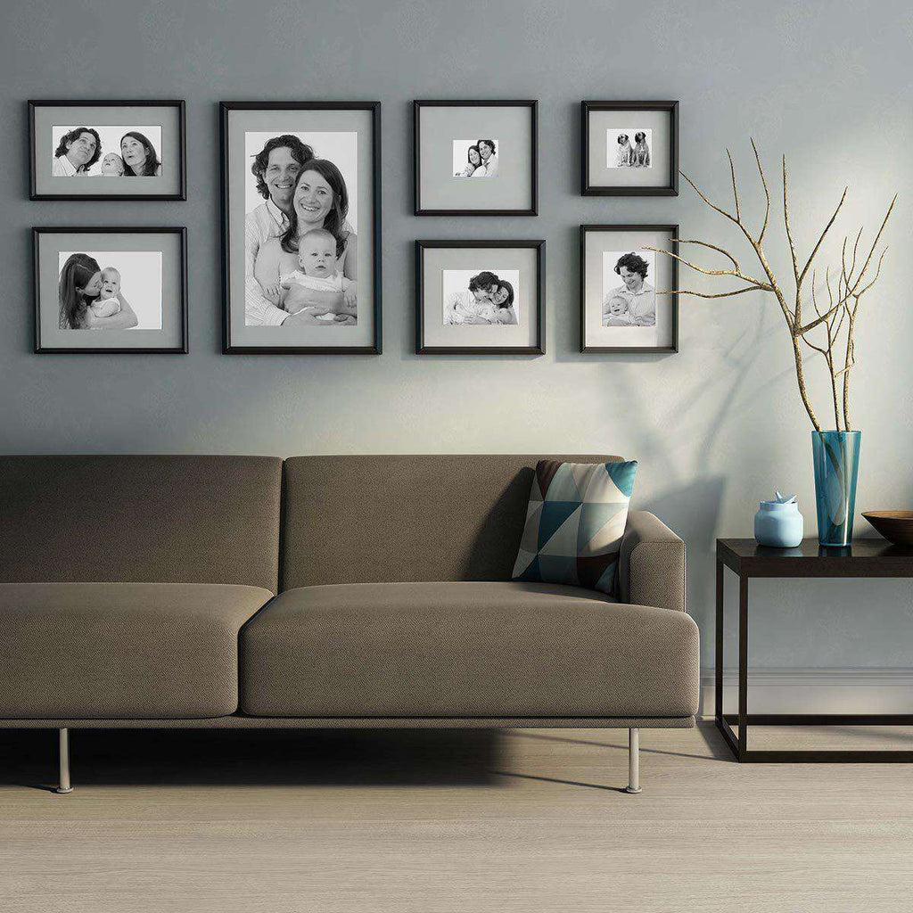 Modern Frame Decor 7 set Frame Collection - The Quality Framing Company & Imaging Services